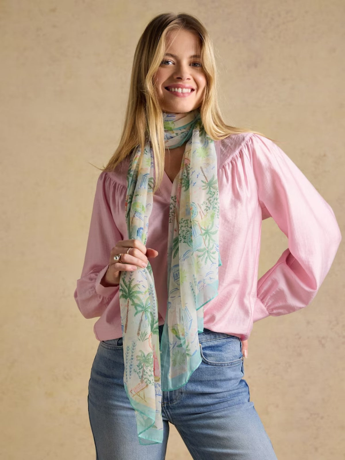 Abberton Palm Scarf