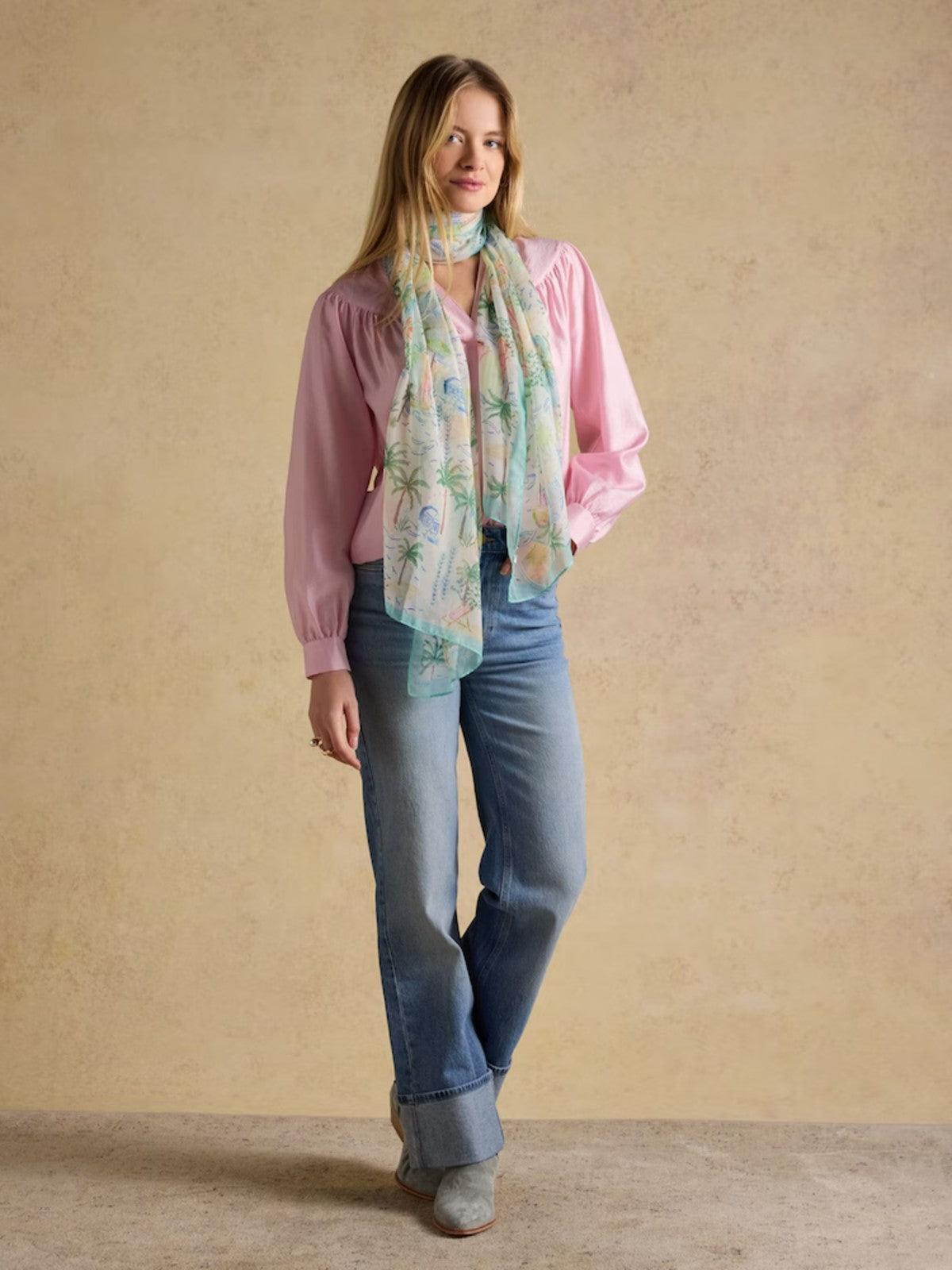 Abberton Palm Scarf