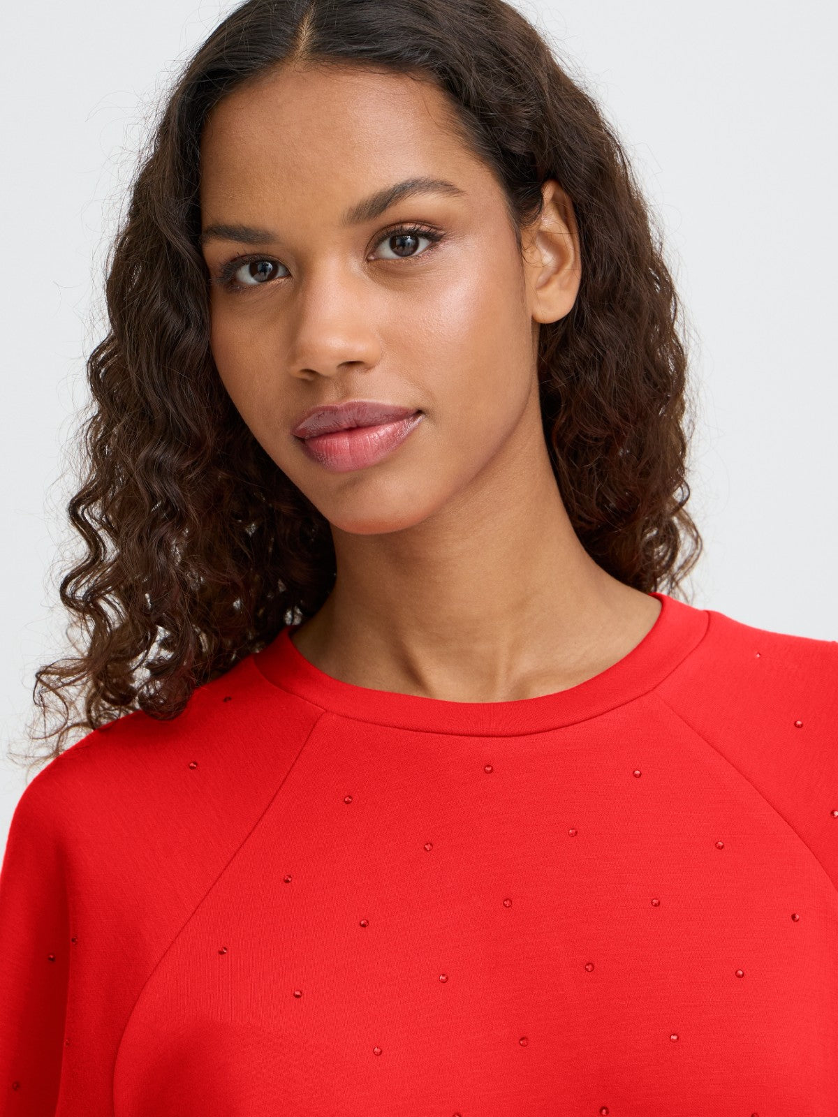 Amias Red Sweatshirt