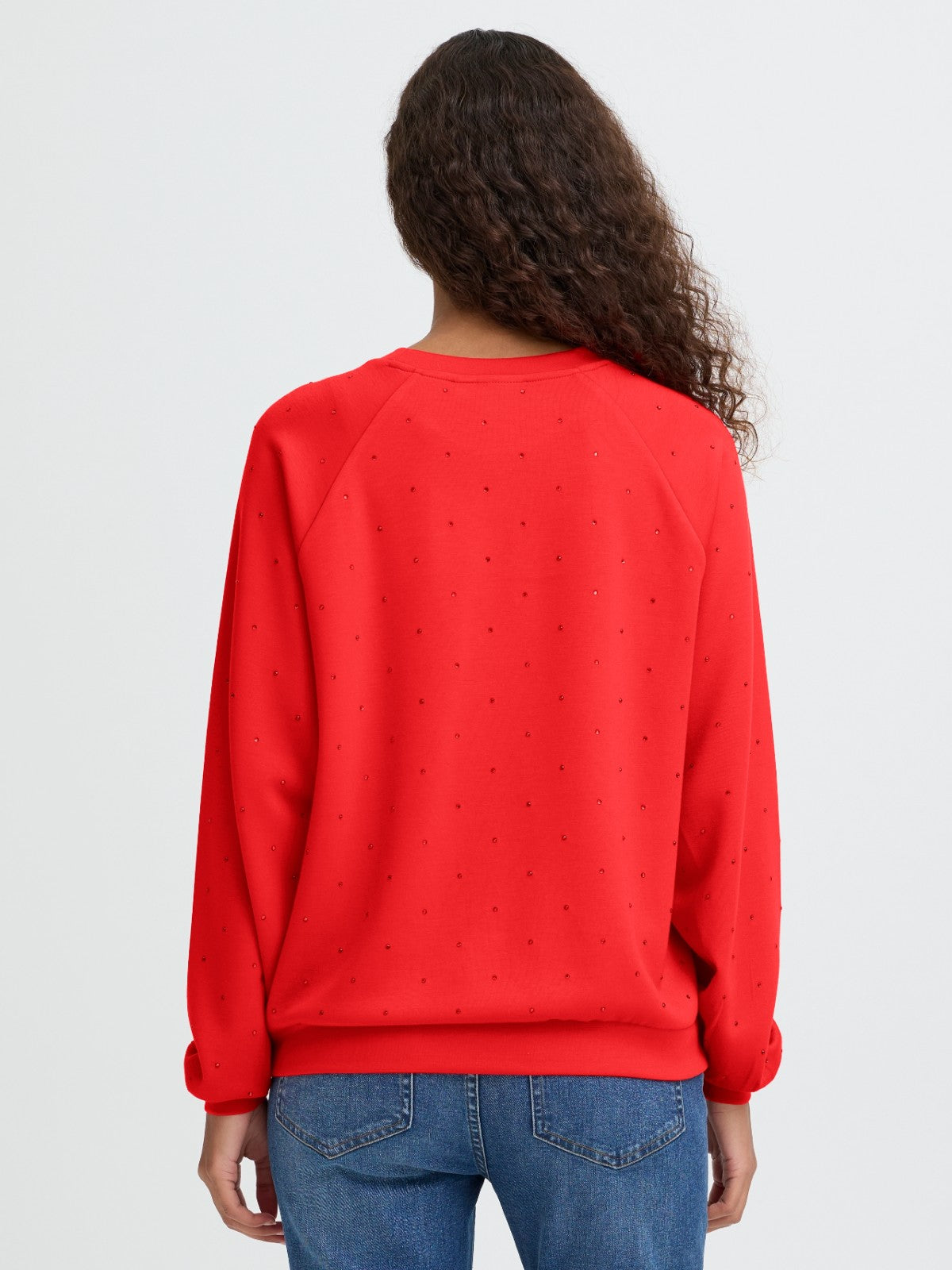 Amias Red Sweatshirt
