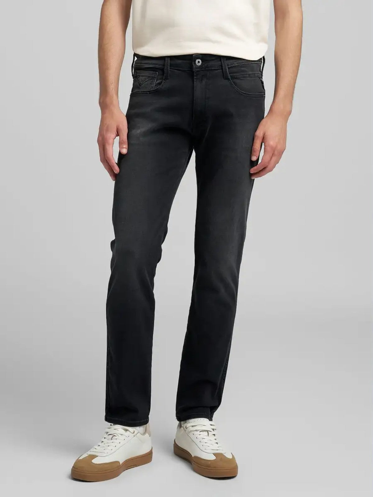 Anbass Dark Grey Jeans