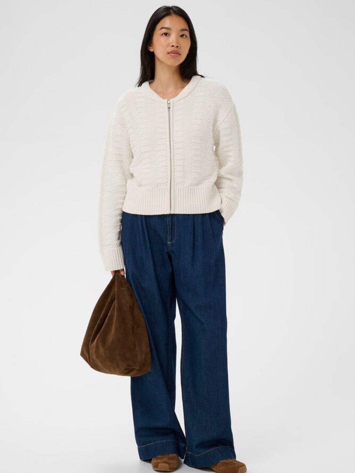 Aniela White Cardigan