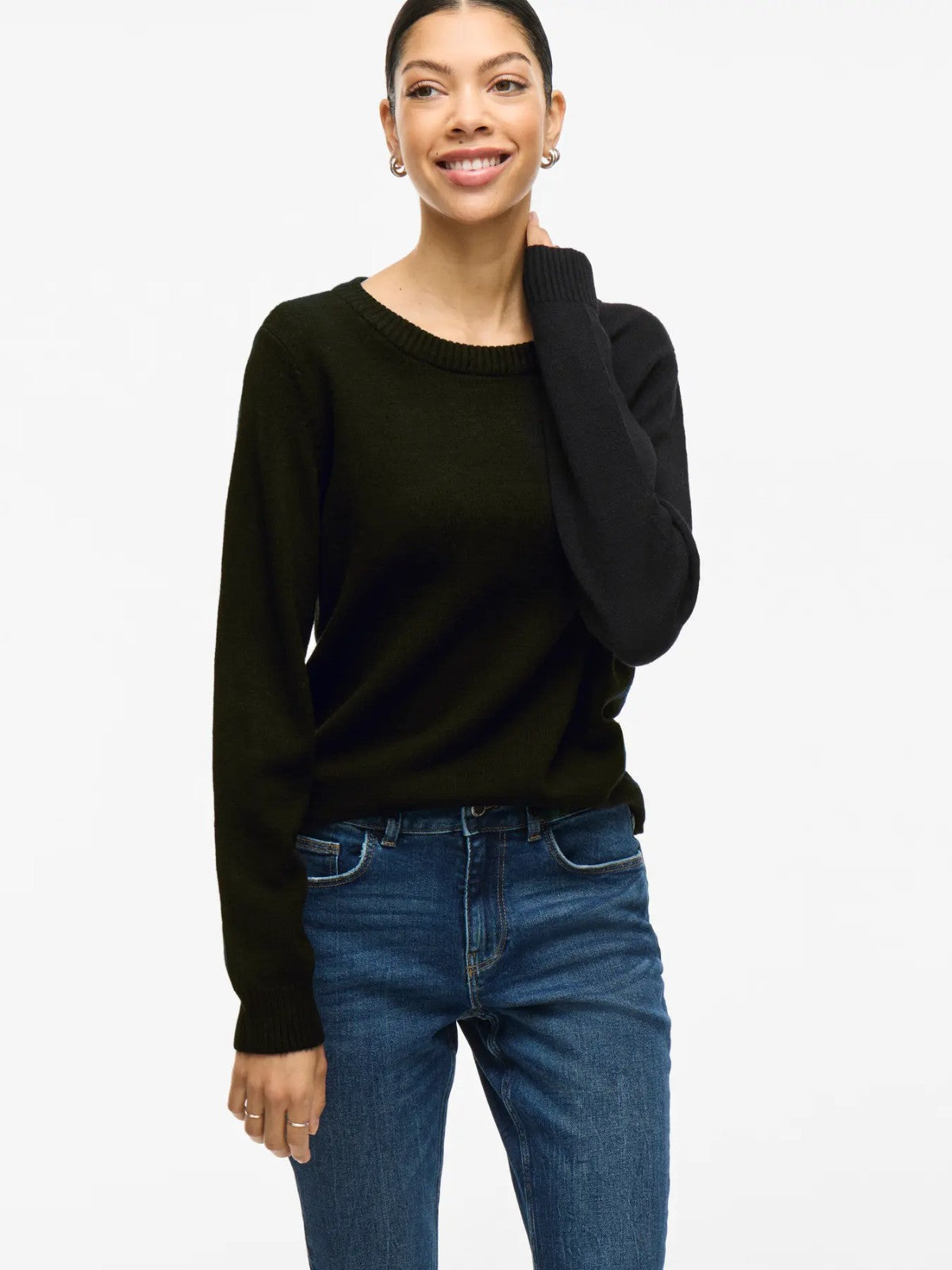 Viril Black Jumper
