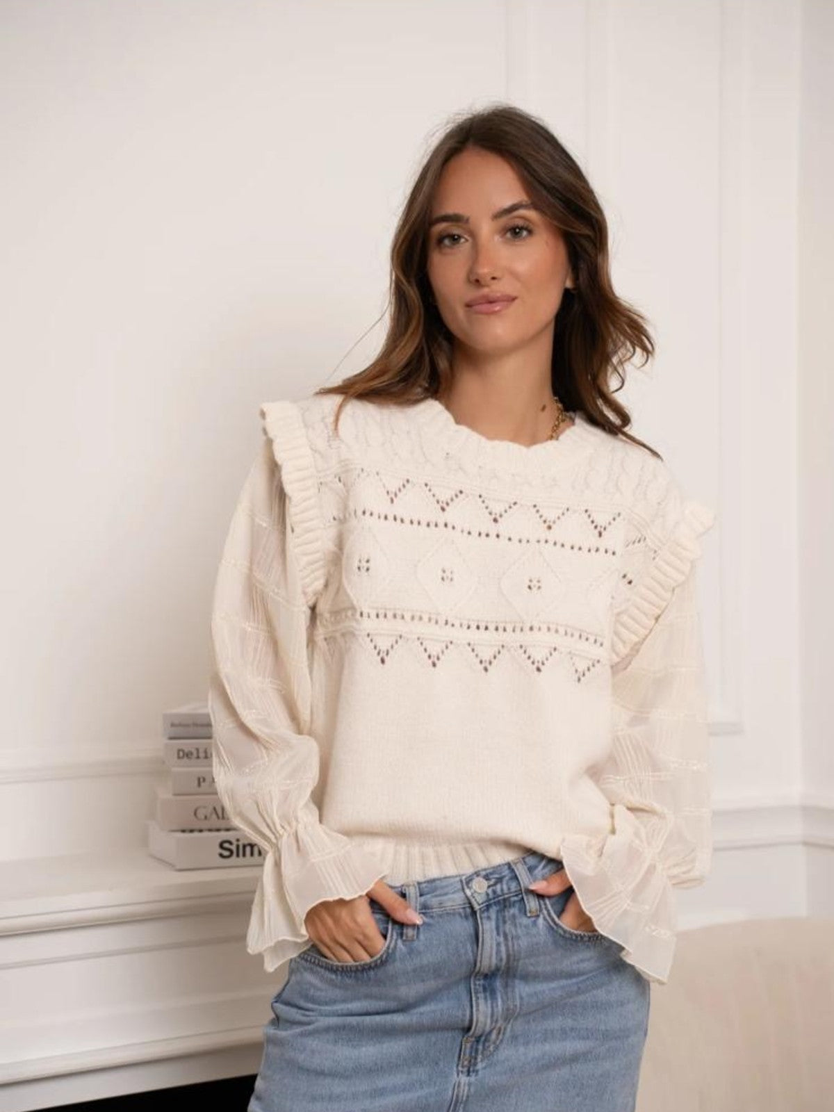 Cilla Cream Jumper
