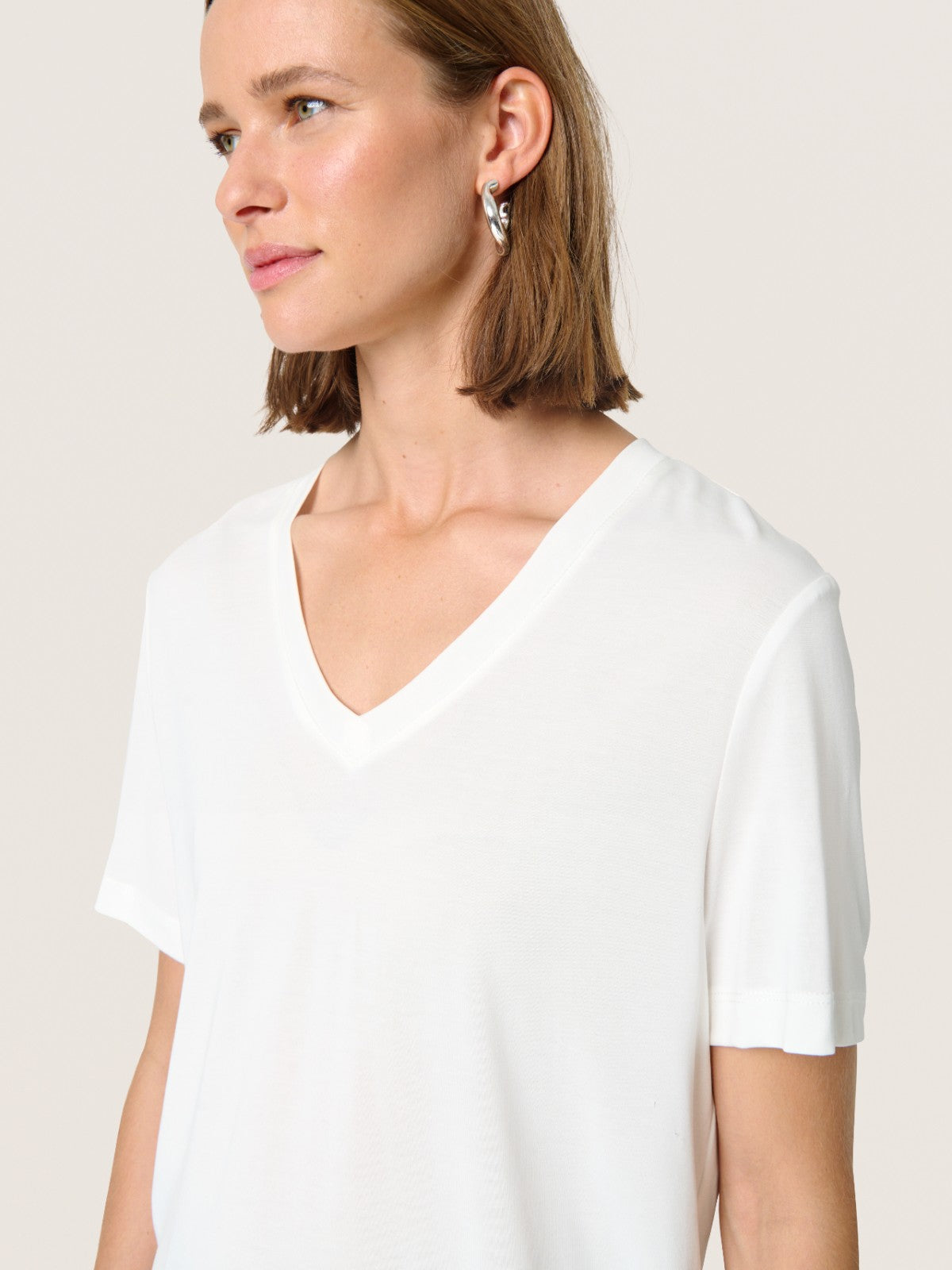 Columbine White T-Shirt