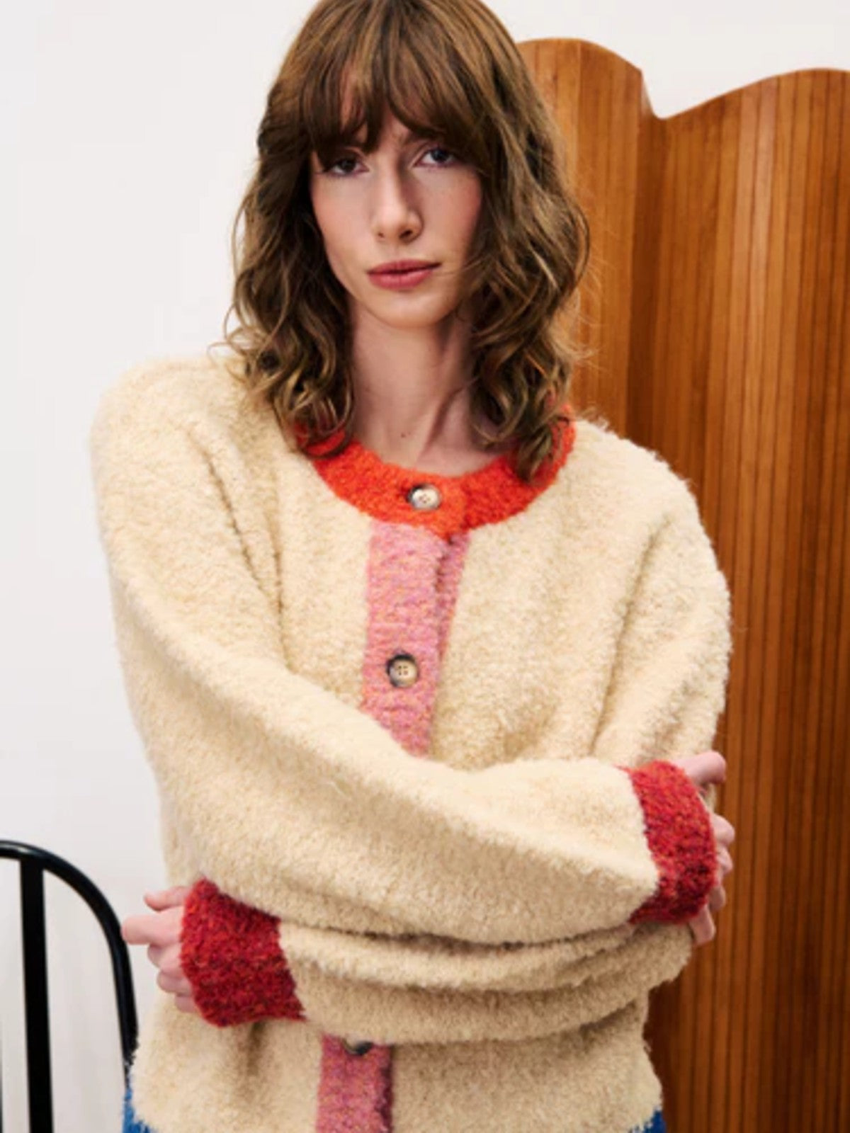 Cyclamen Cardigan
