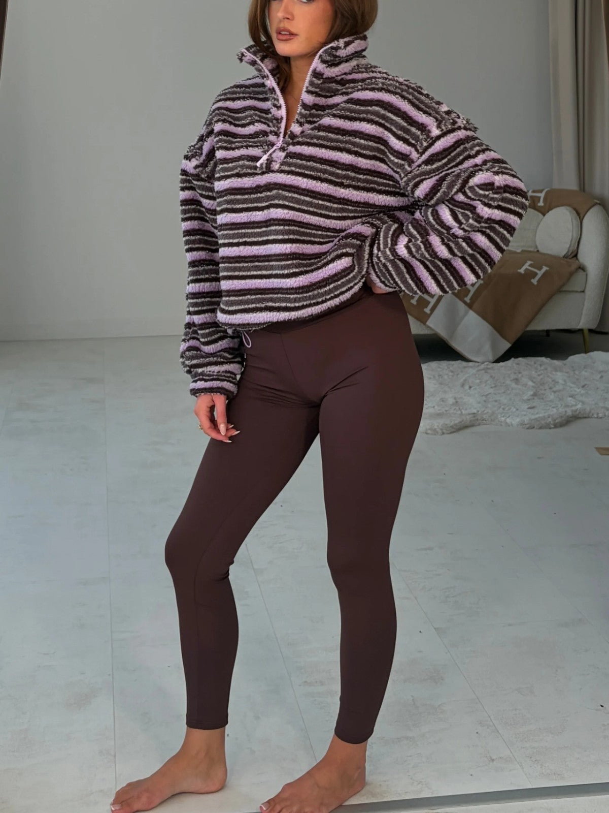 Dide Brown Leggings