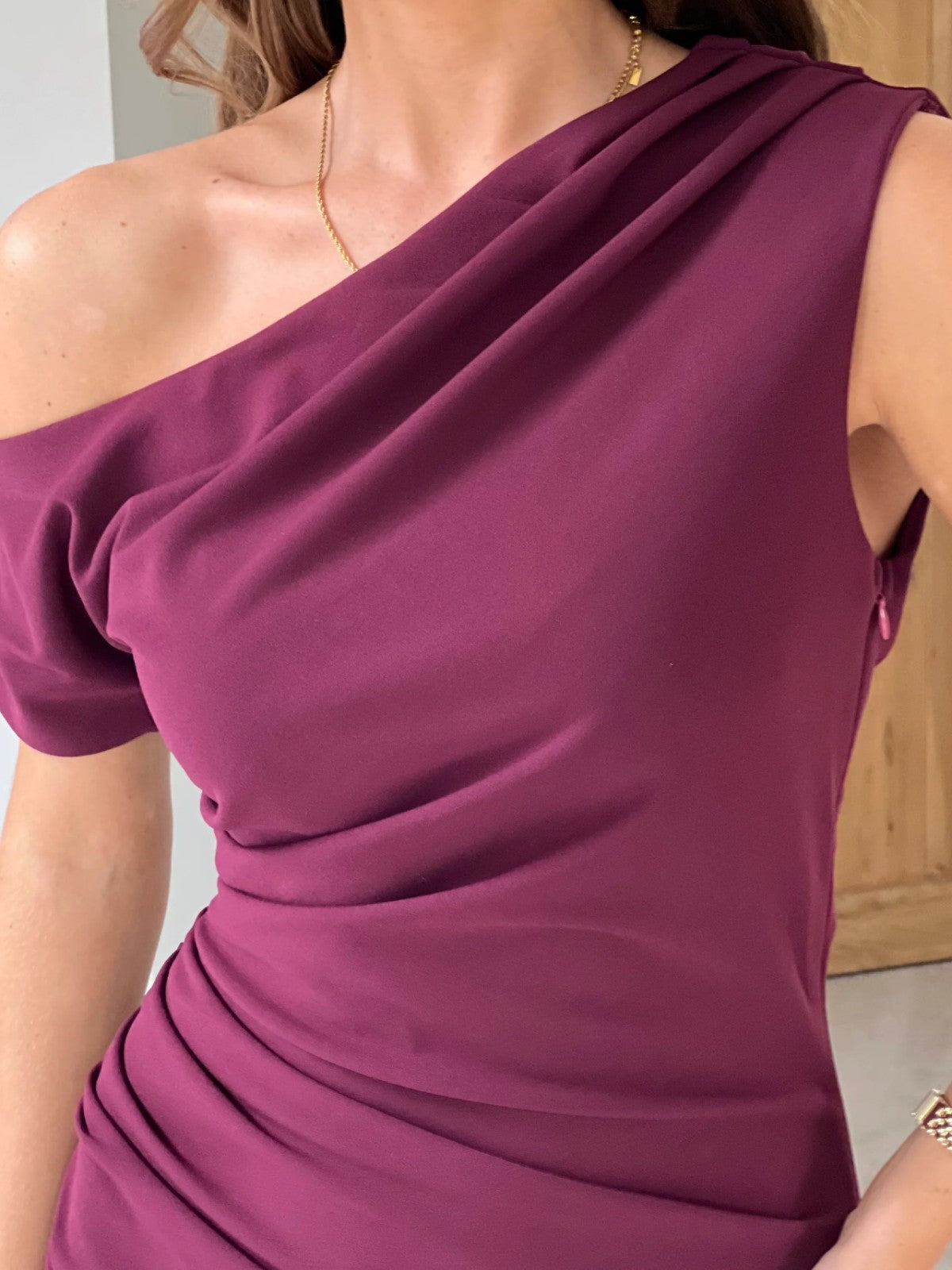 Donna Plum Dress