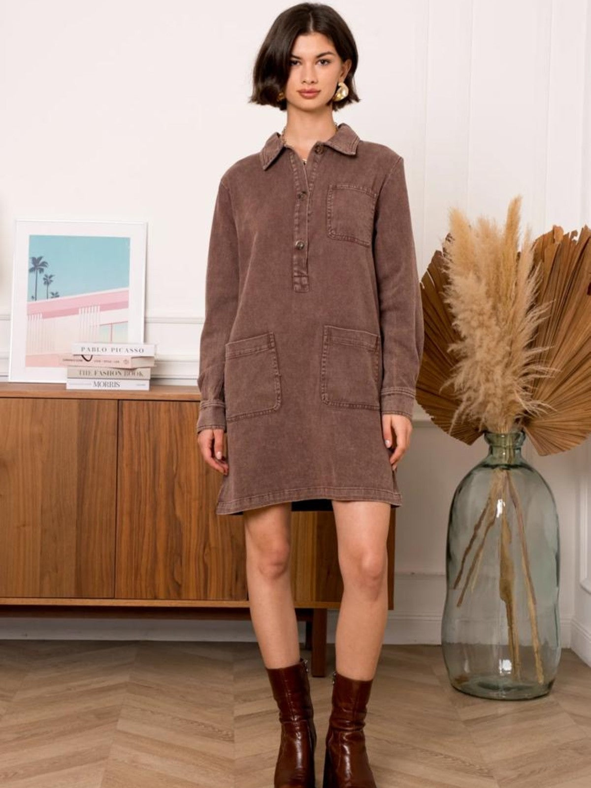 Edith Brown Dress