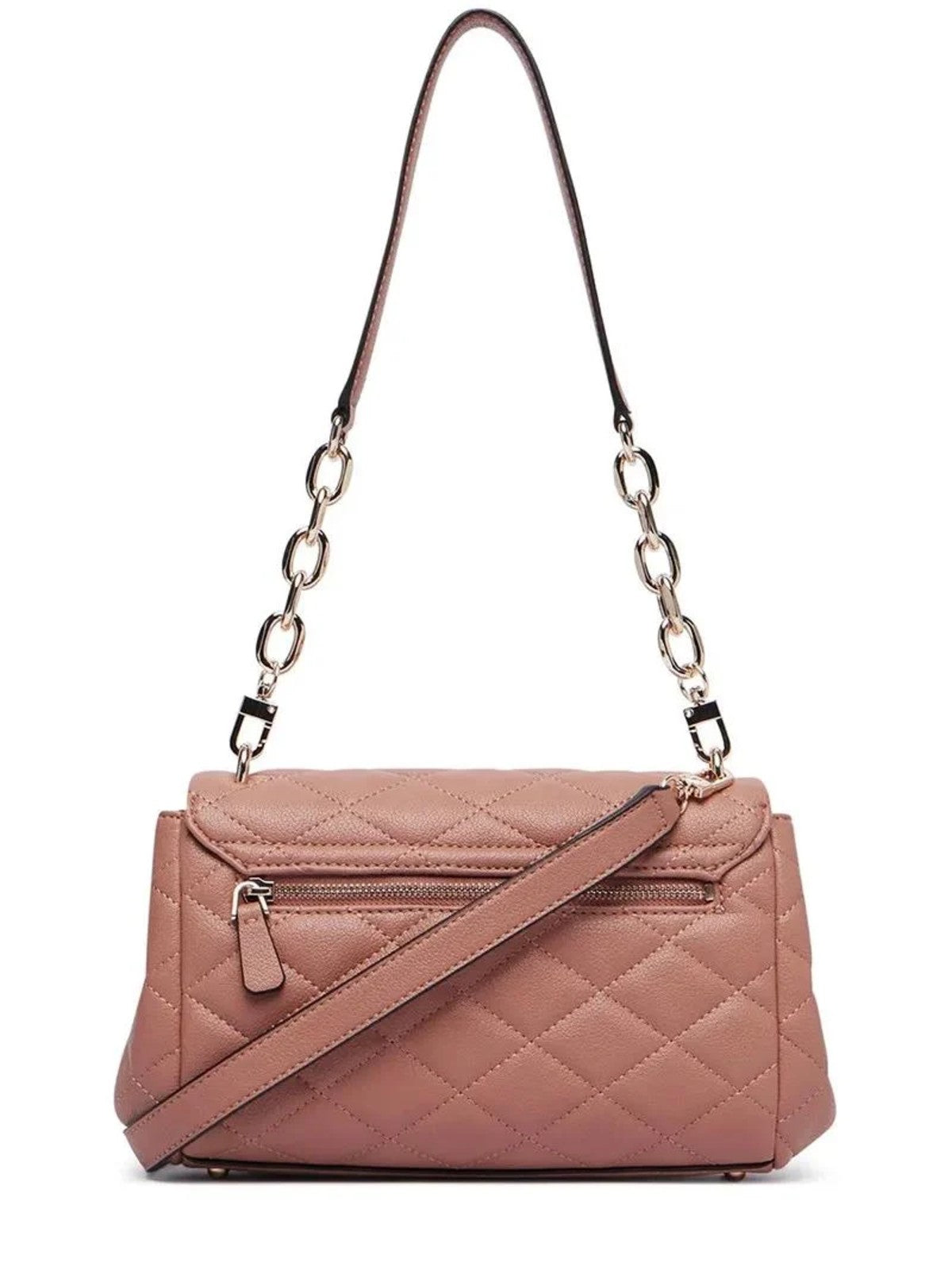 Frances Flap Rosewood Bag