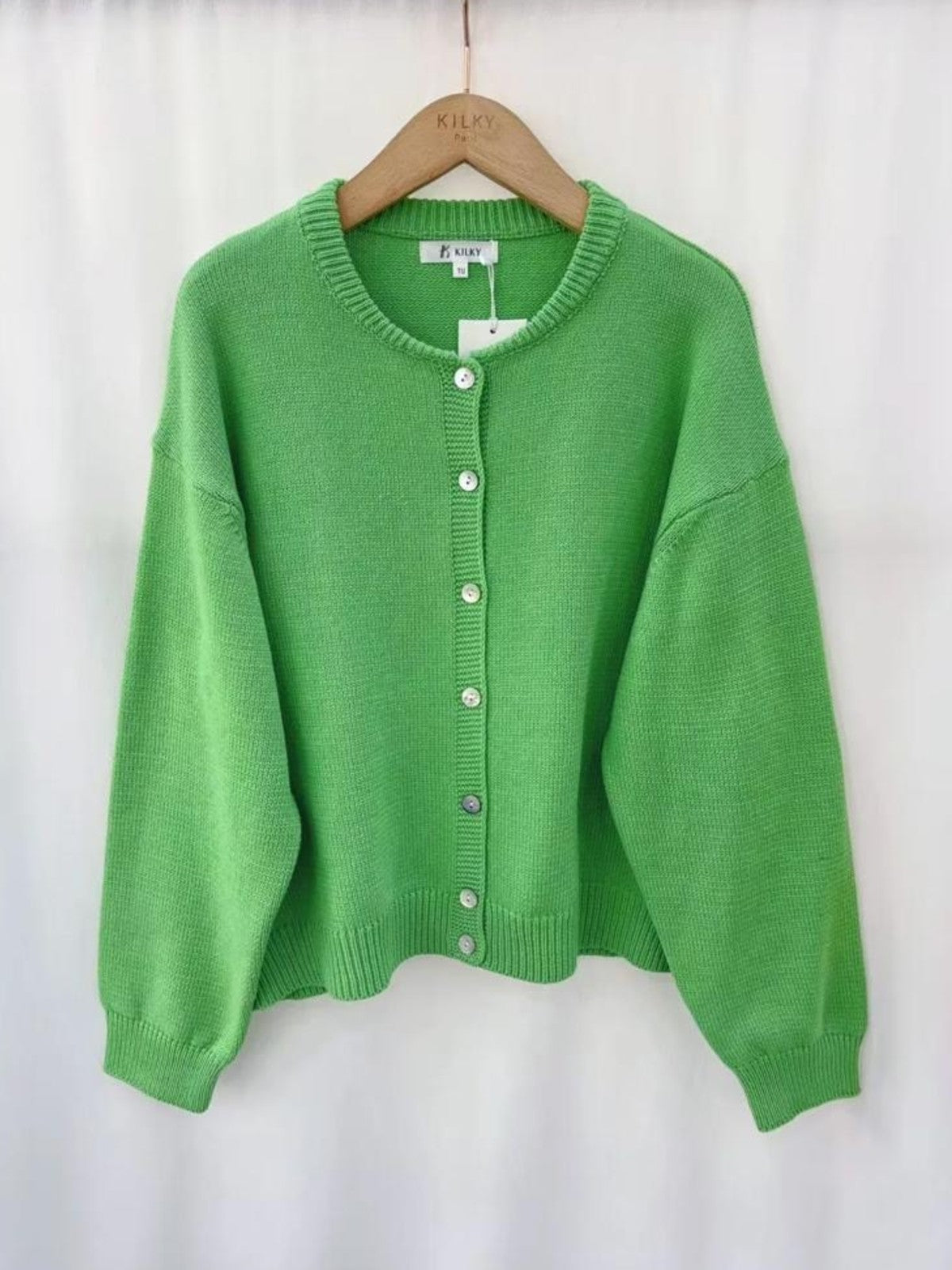 Marie Green Cardigan