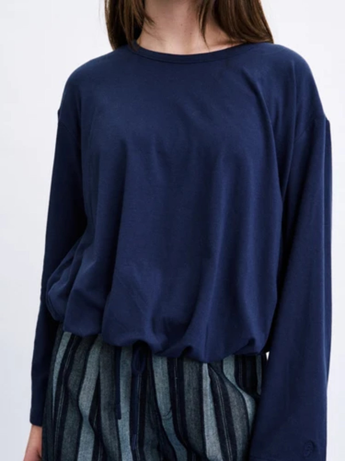 Haneul Navy Top