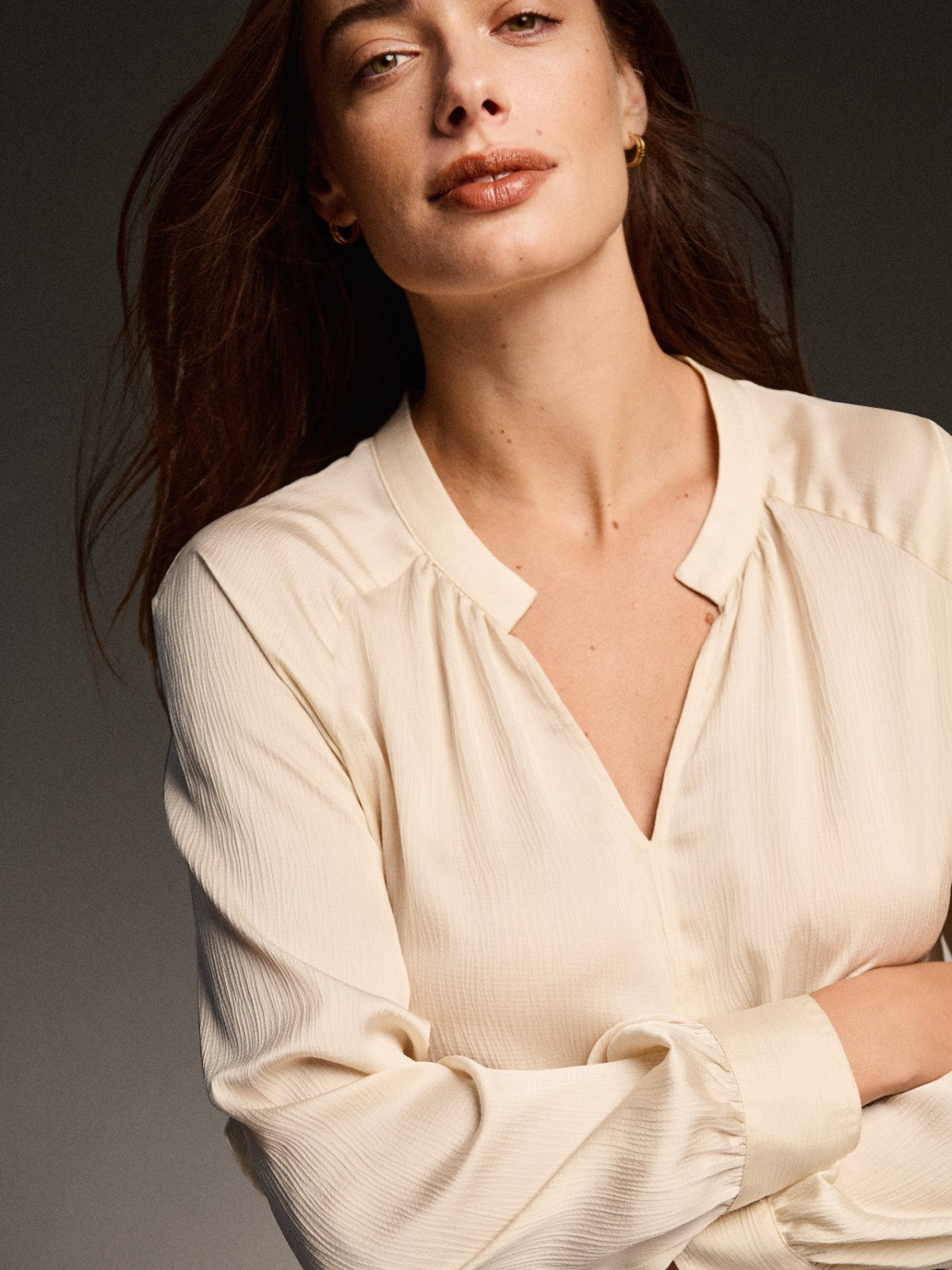 Loana Cream Blouse