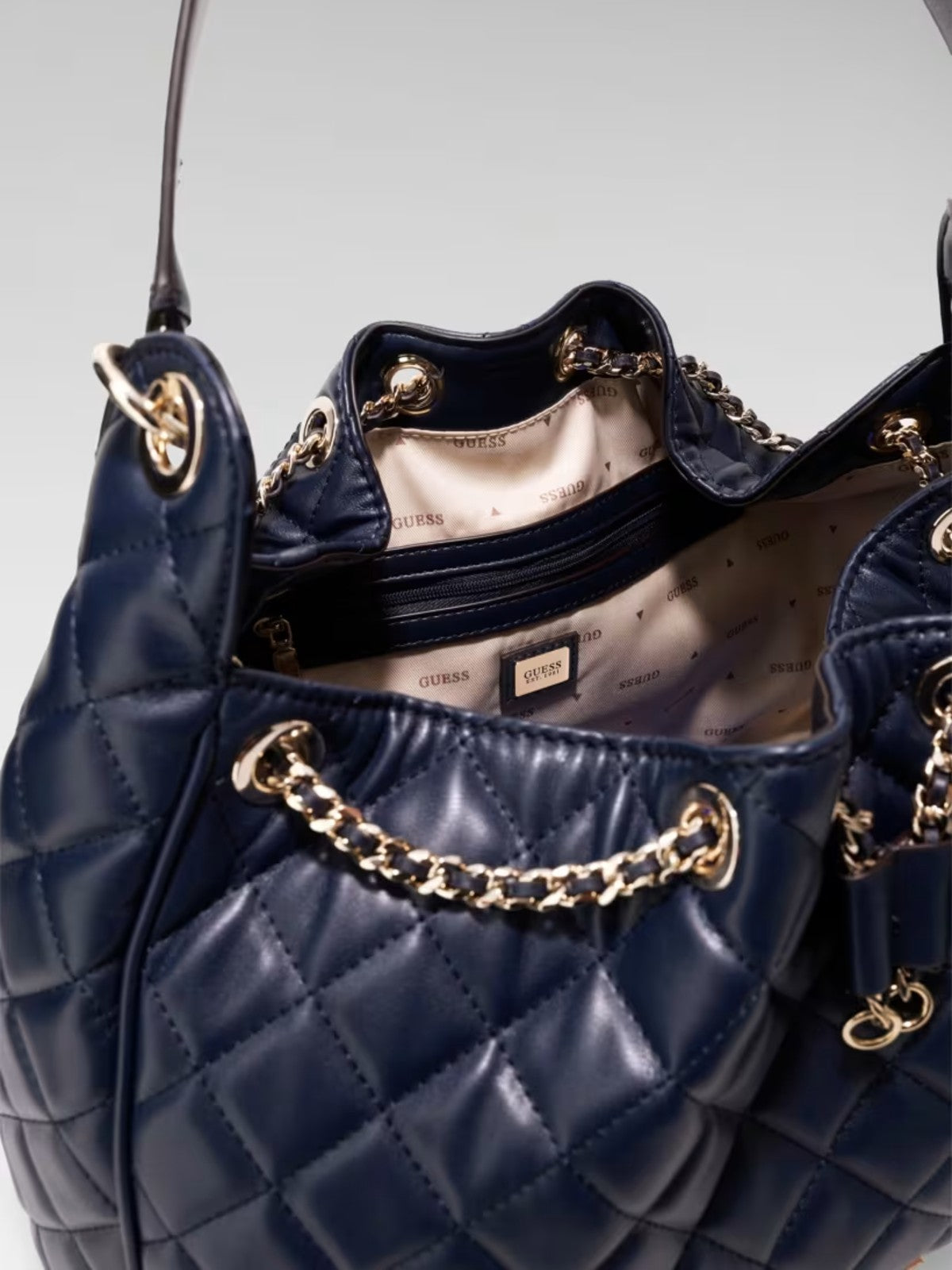 Juliet Navy Hobo Bag