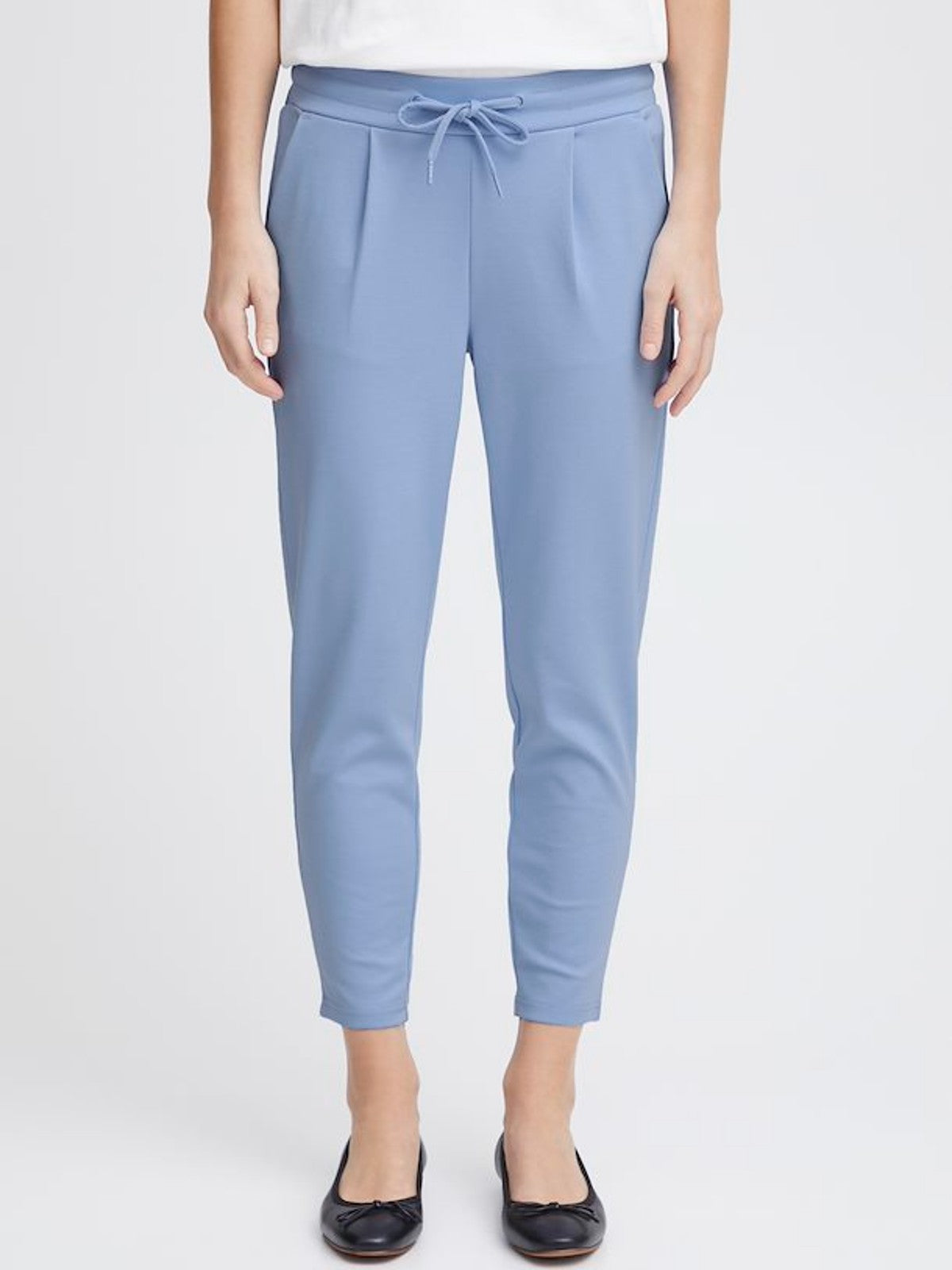 Kate Blue Cropped Pant