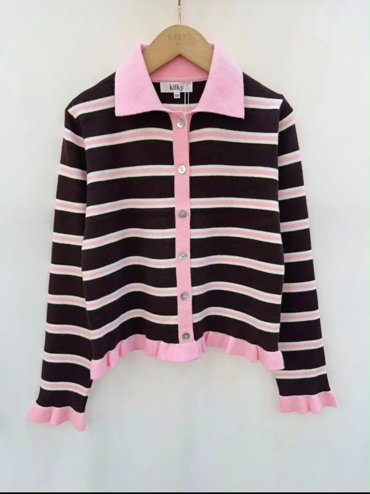 Kelly Pink Cardigan