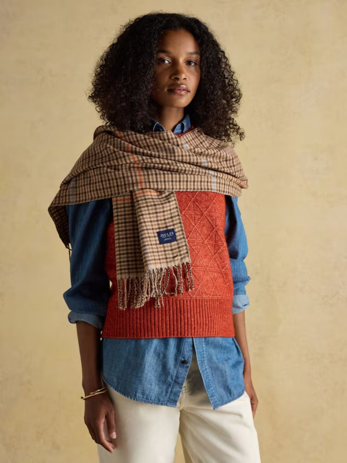Langtree Tan Scarf