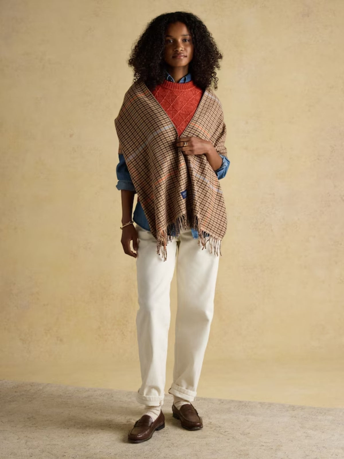 Langtree Tan Scarf