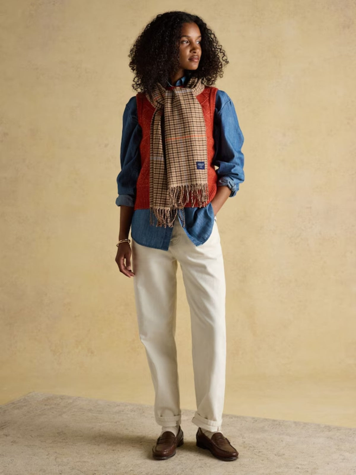 Langtree Tan Scarf