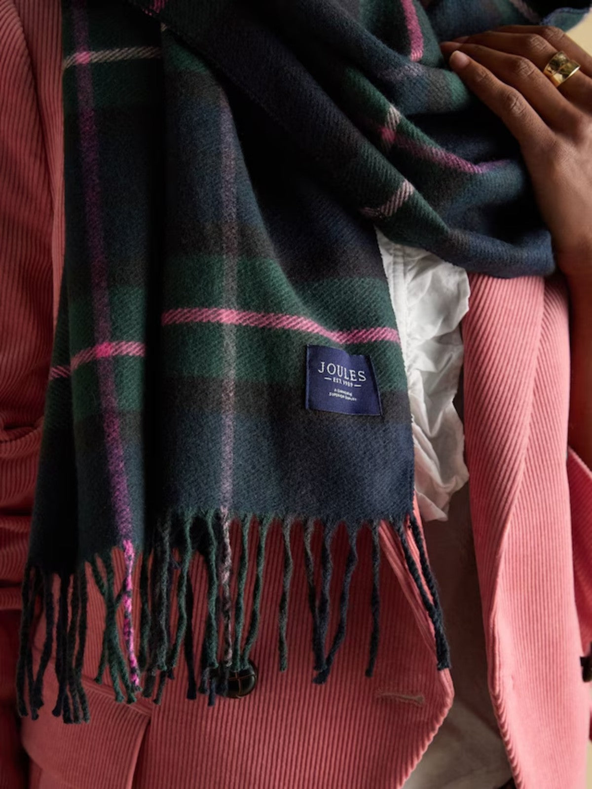 Langtree Navy Scarf