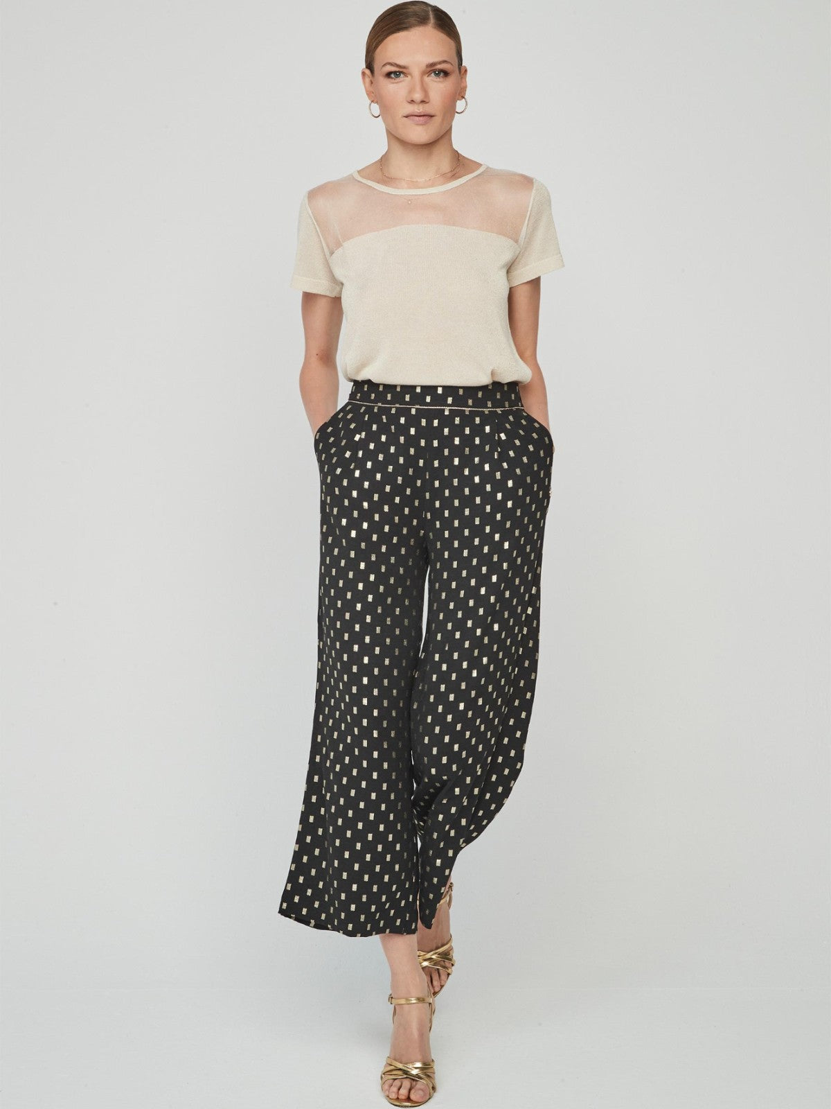 Lurex Culottes