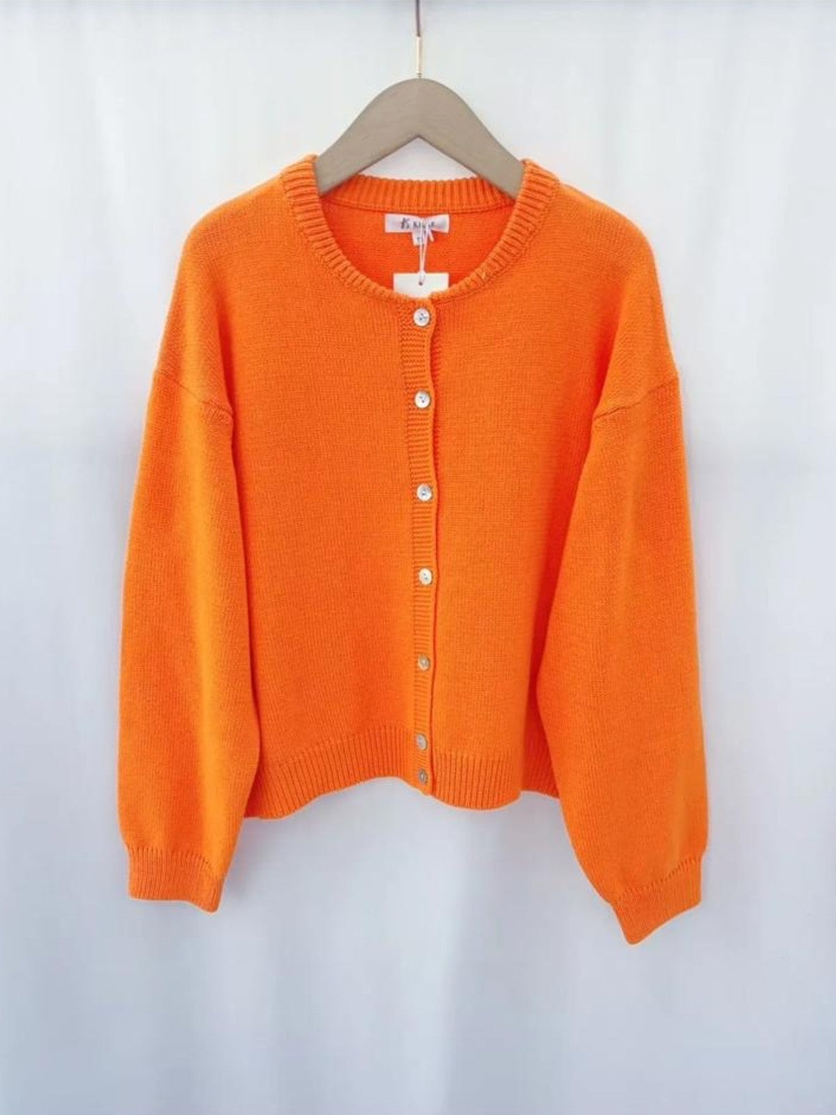 Marie Orange Cardigan