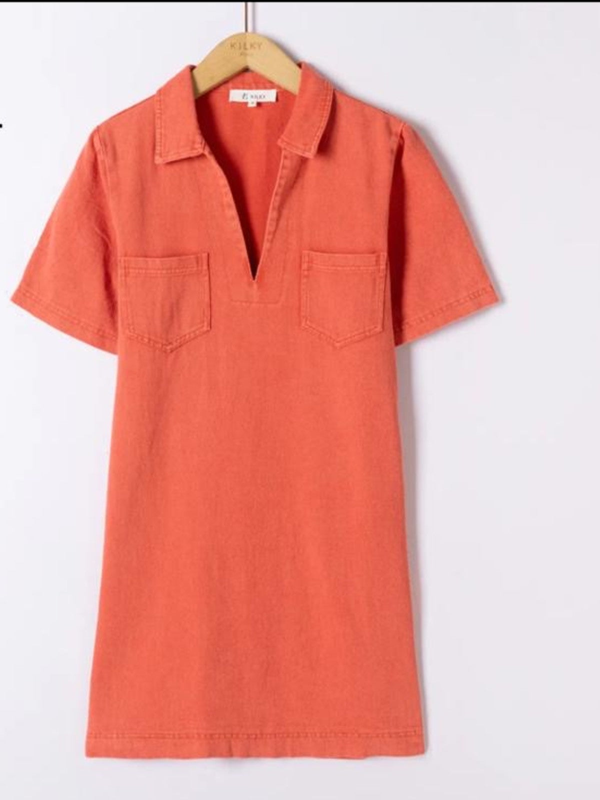 Phoebe Coral Dress