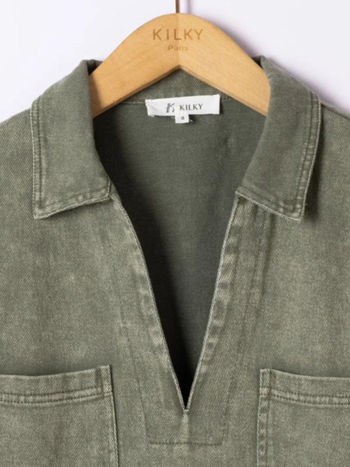 Phoebe Khaki Dress
