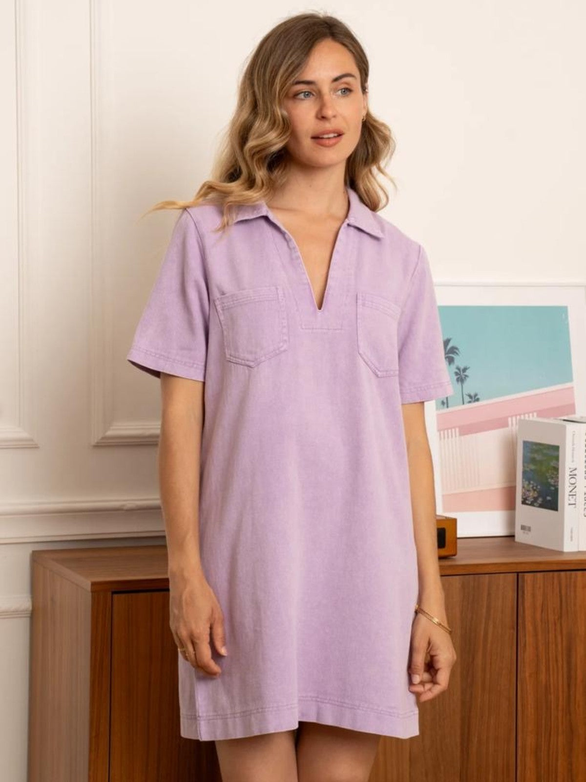 Phoebe Lilac Dress