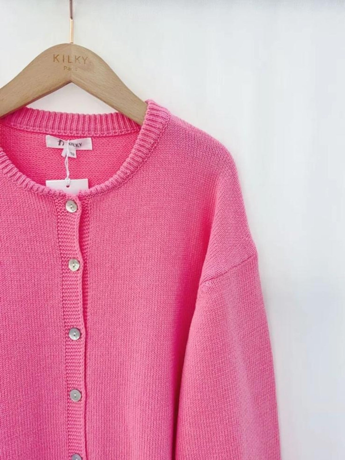 Marie Pink Cardigan