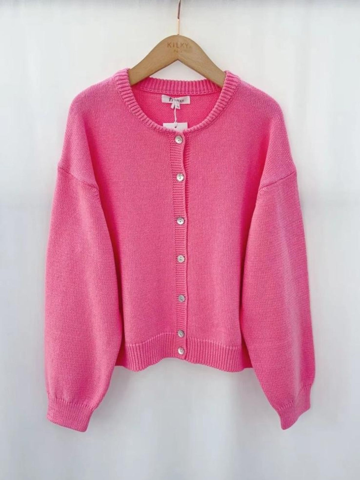 Marie Pink Cardigan