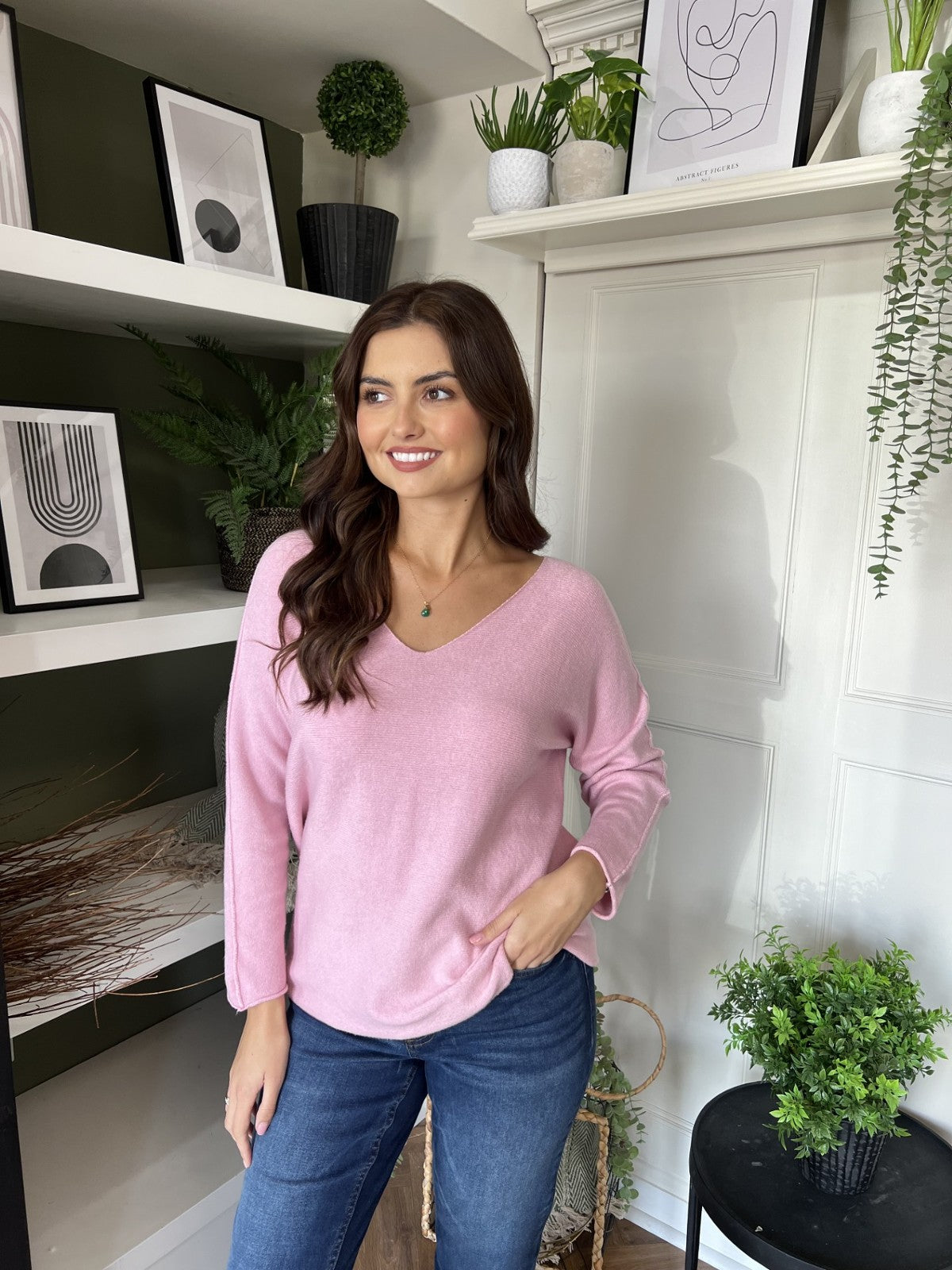 Kirsty Pink Jumper