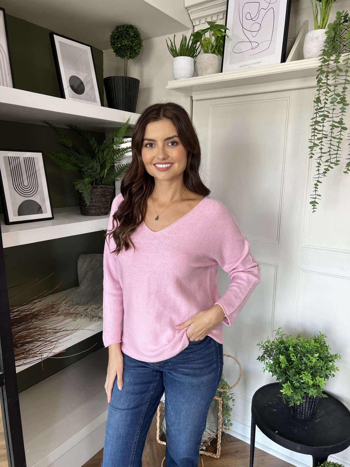 Kirsty Pink Jumper