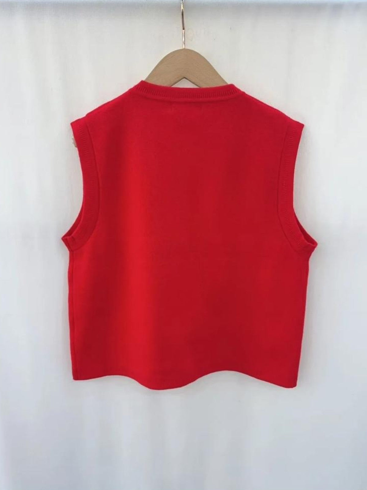 Polly Red Vest
