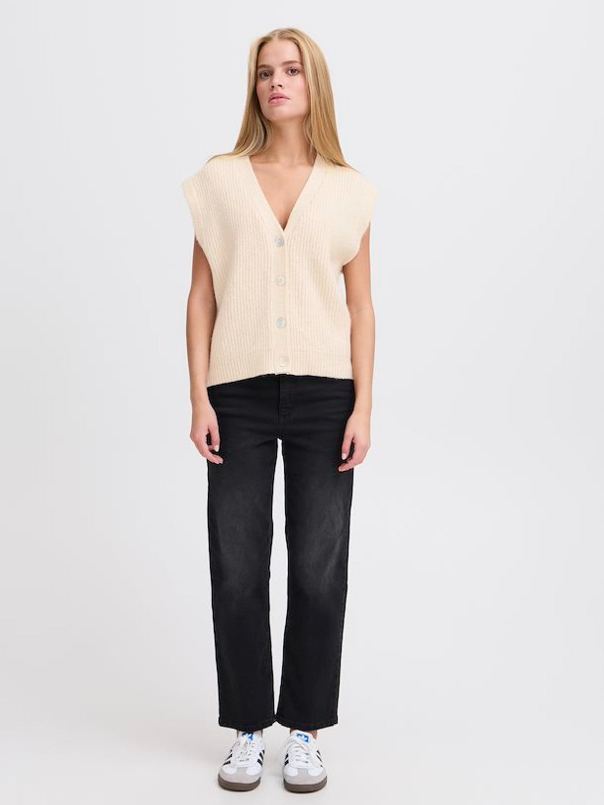 Povoke Cream Waistcoat