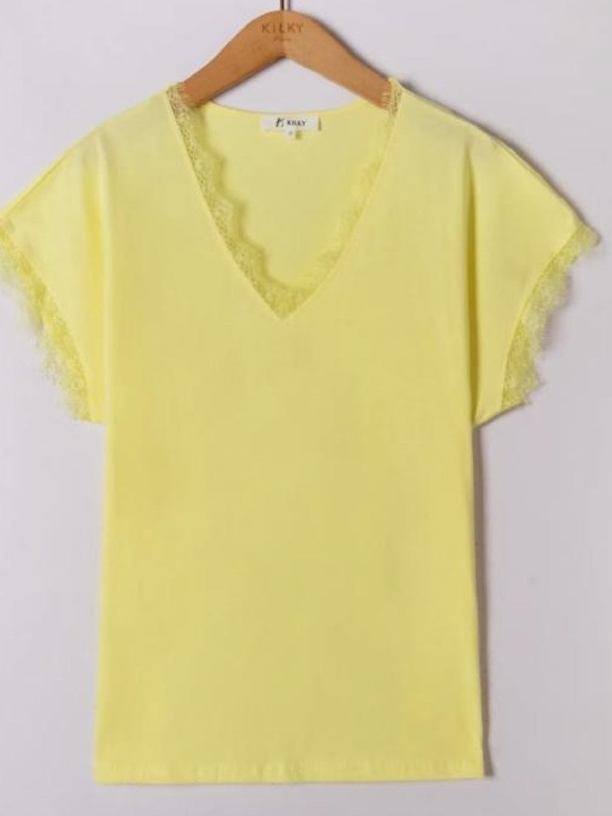 Sari Yellow Tee