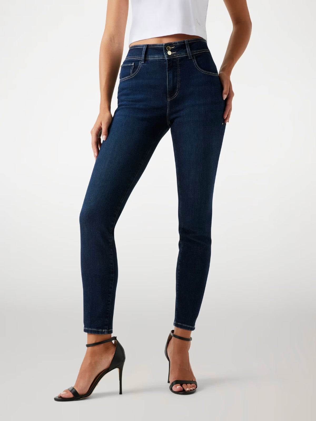 Shape Up Dark Blue Jeans