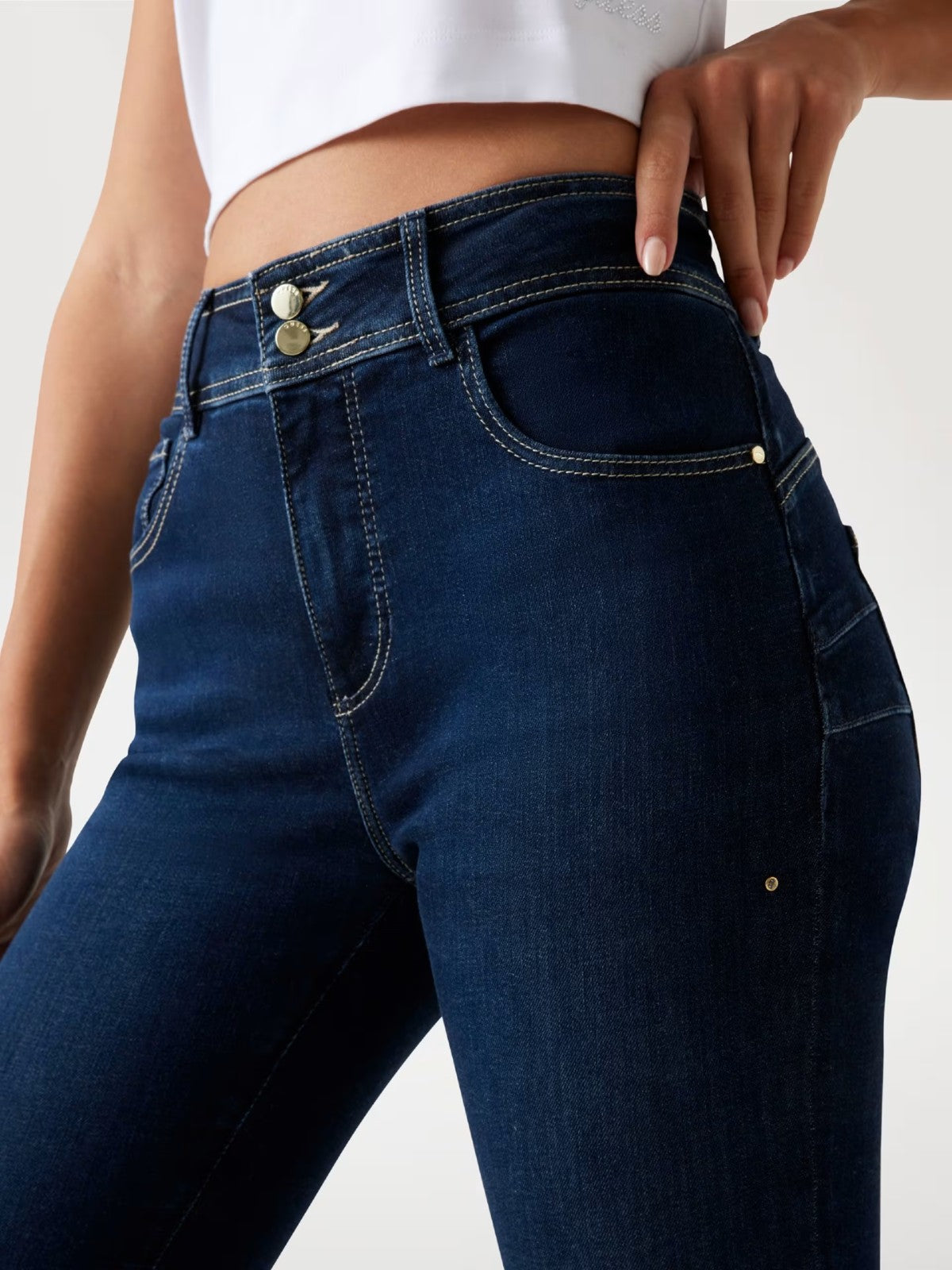 Shape Up Dark Blue Jeans