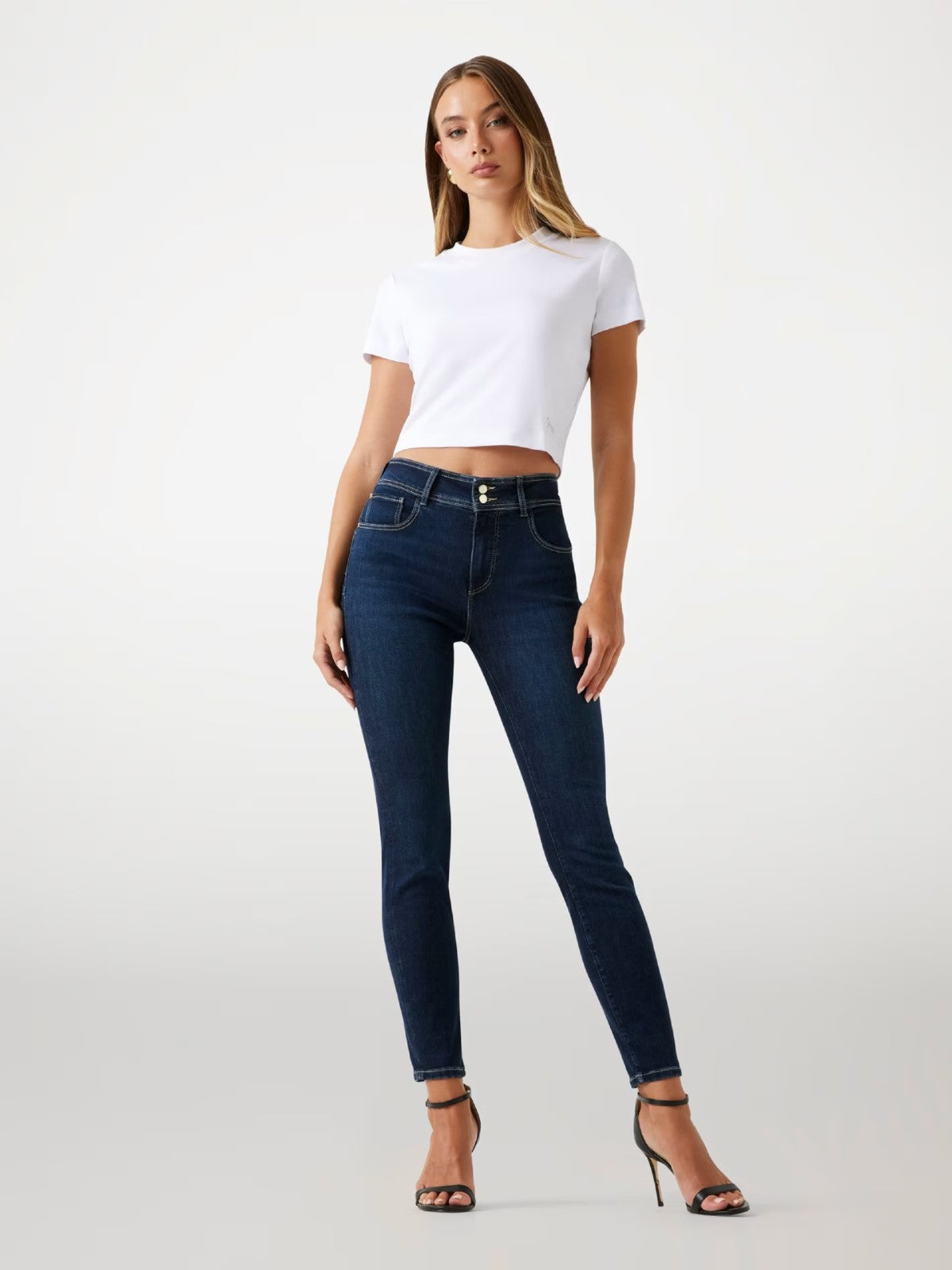 Shape Up Dark Blue Jeans