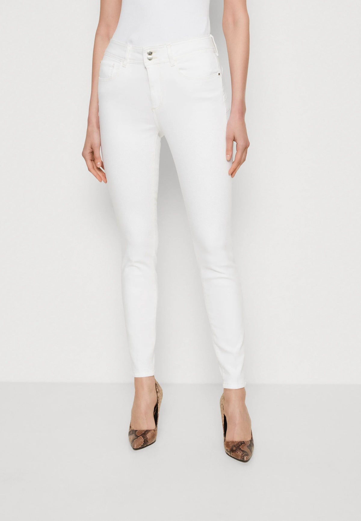 Skinny High Cropped Jeans