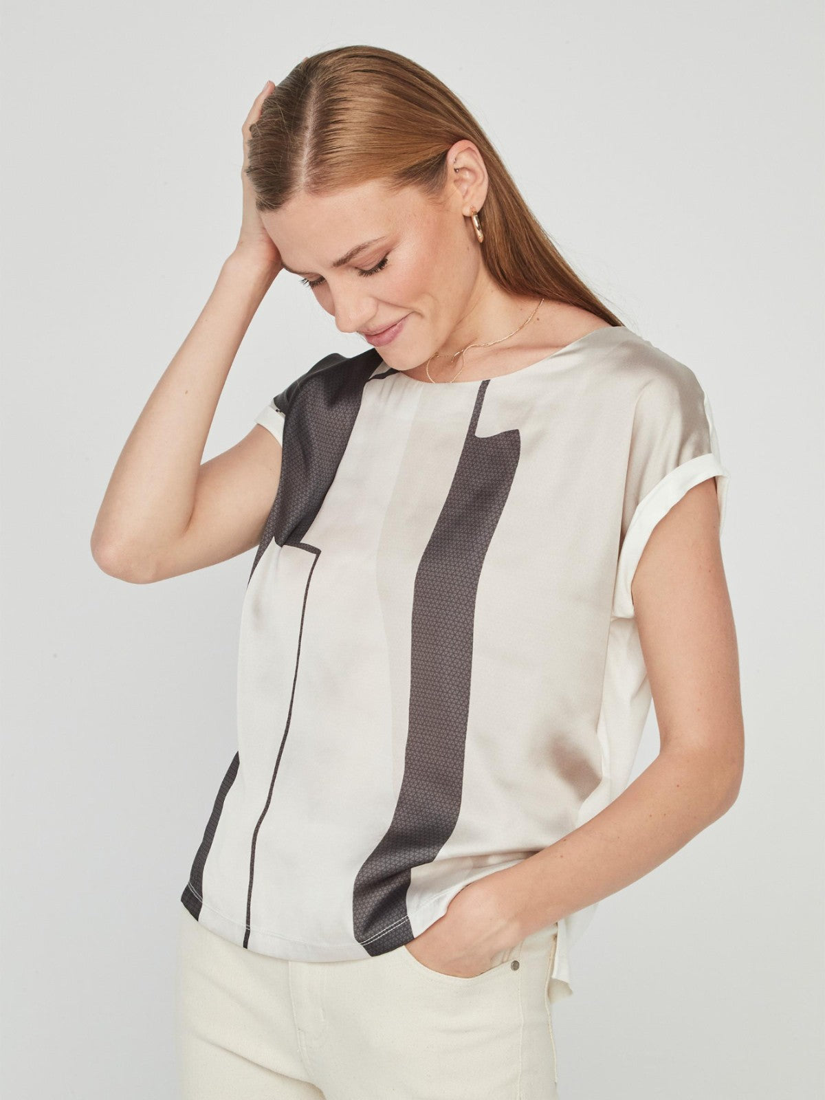 Sublimada Negro Top