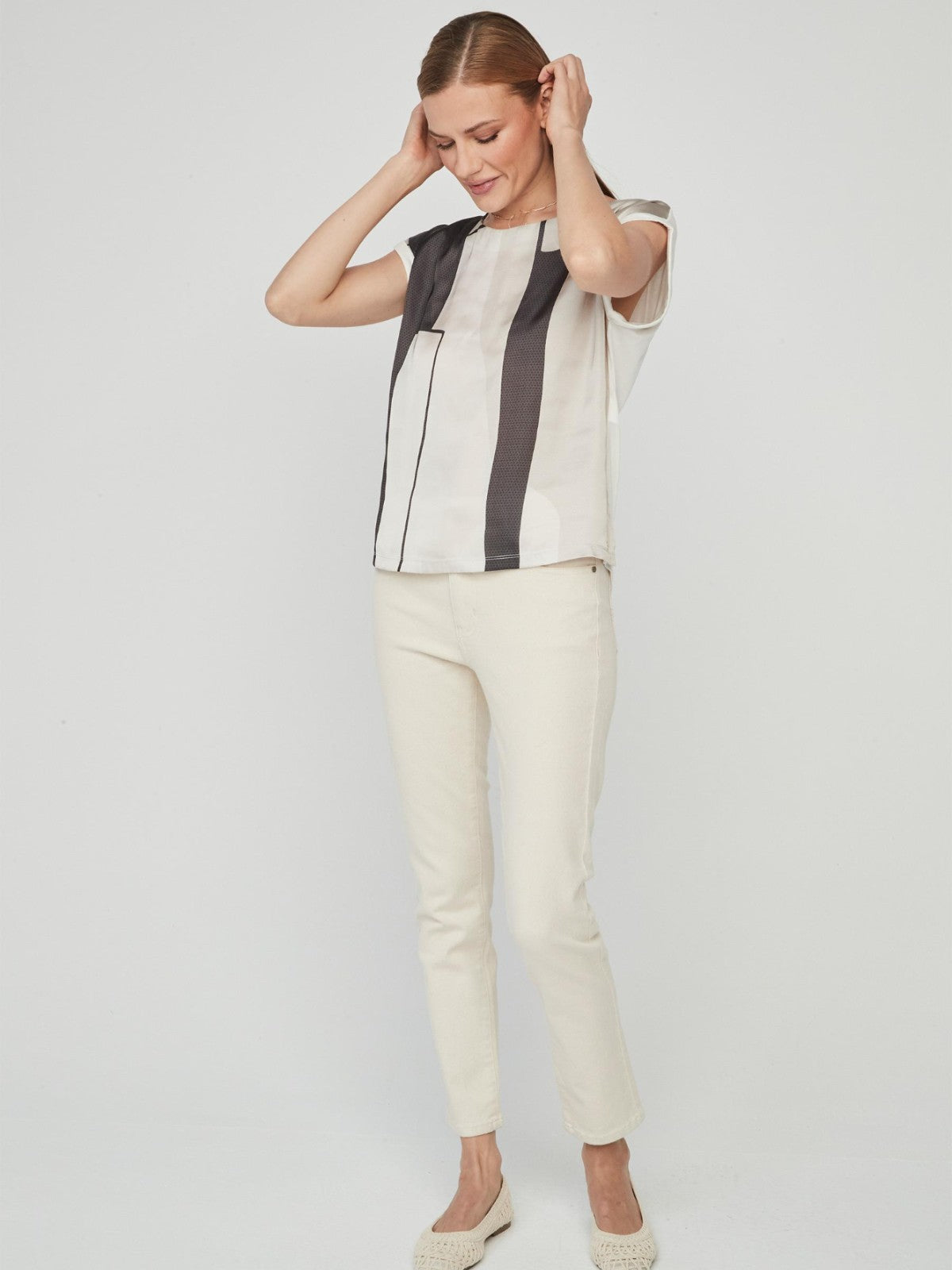 Sublimada Negro Top