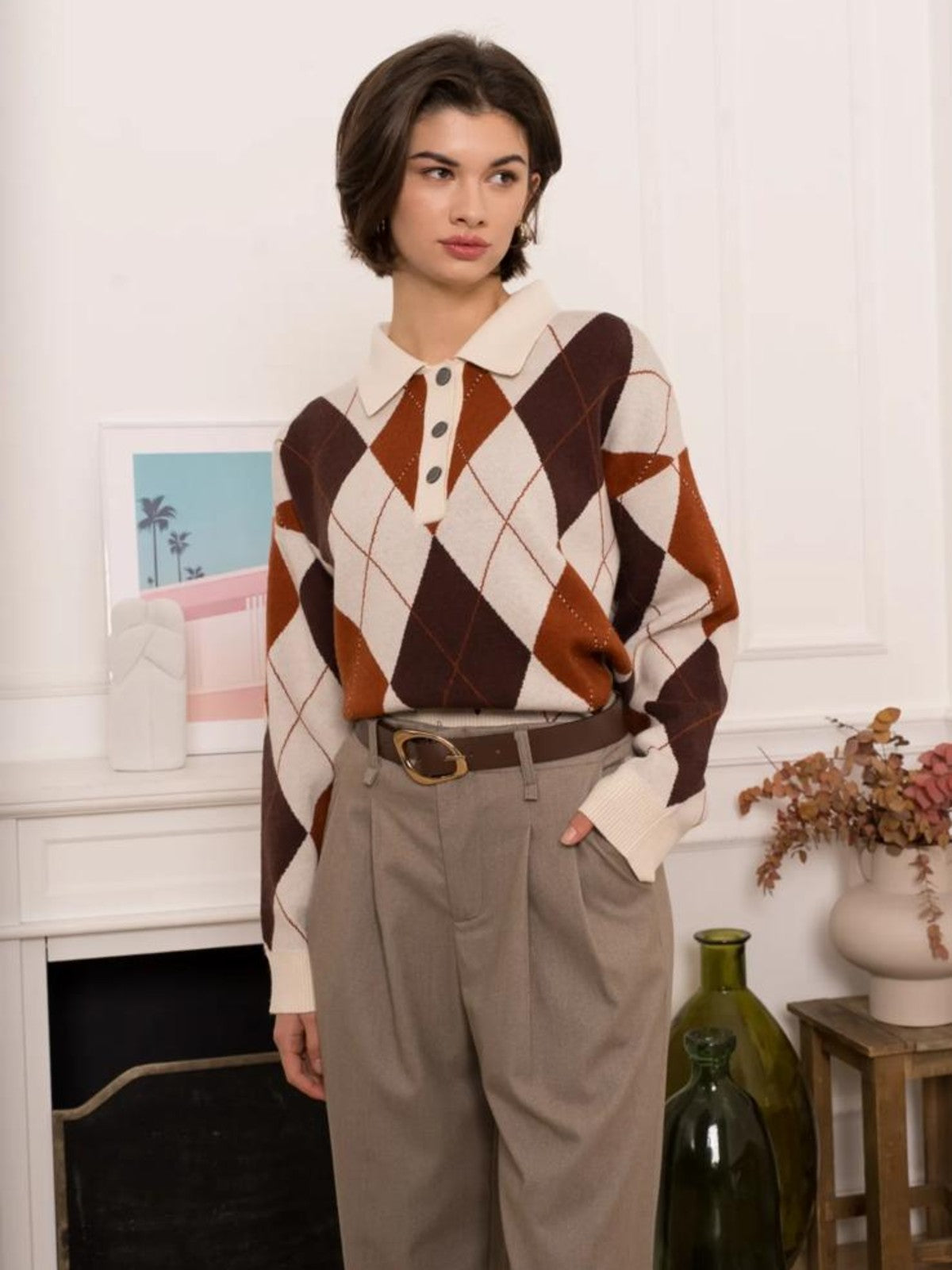 Alice Ceam Polo Jumper