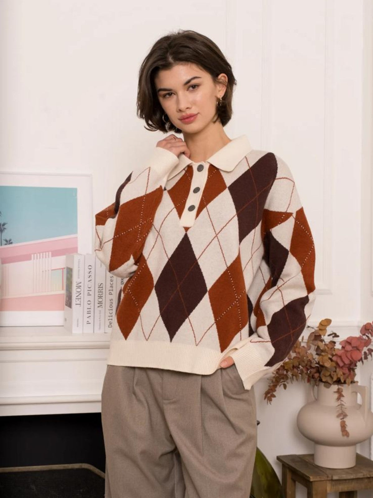 Alice Ceam Polo Jumper