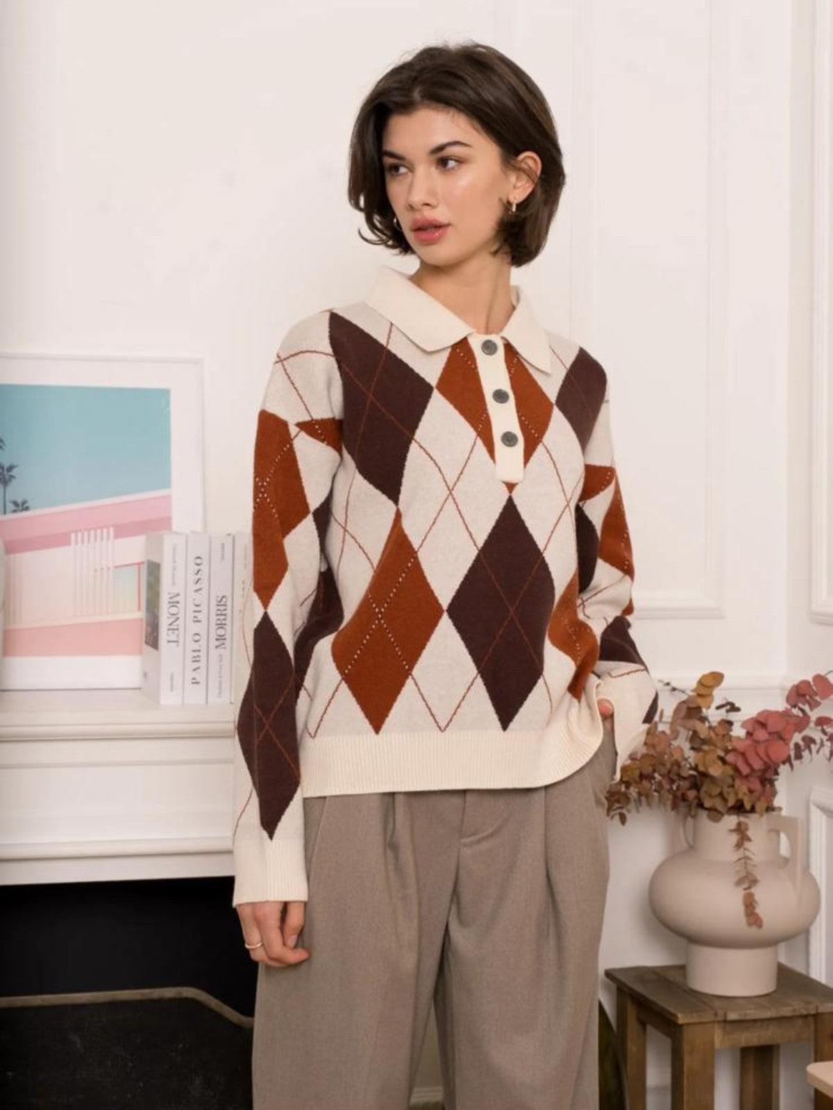 Alice Ceam Polo Jumper