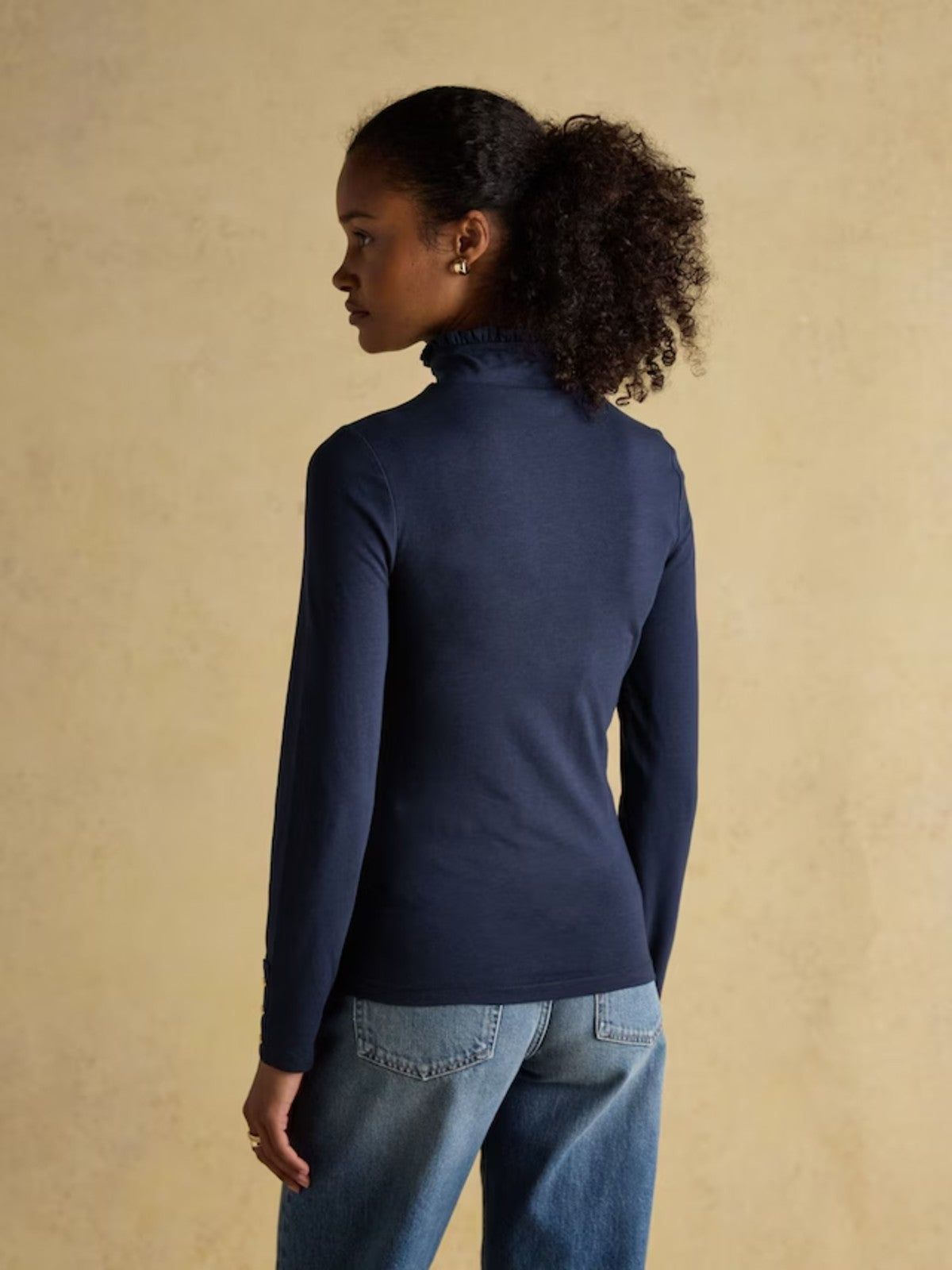 Amy Navy Top