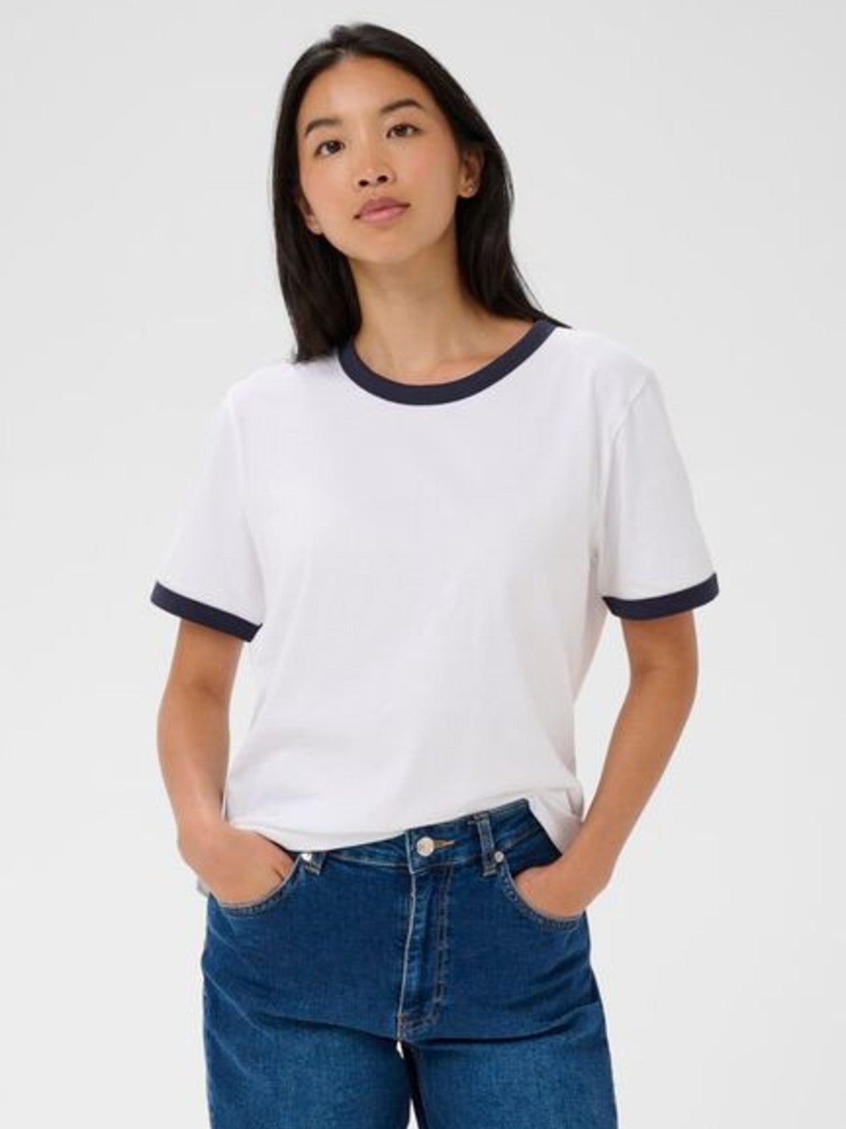 Angelita Navy Top