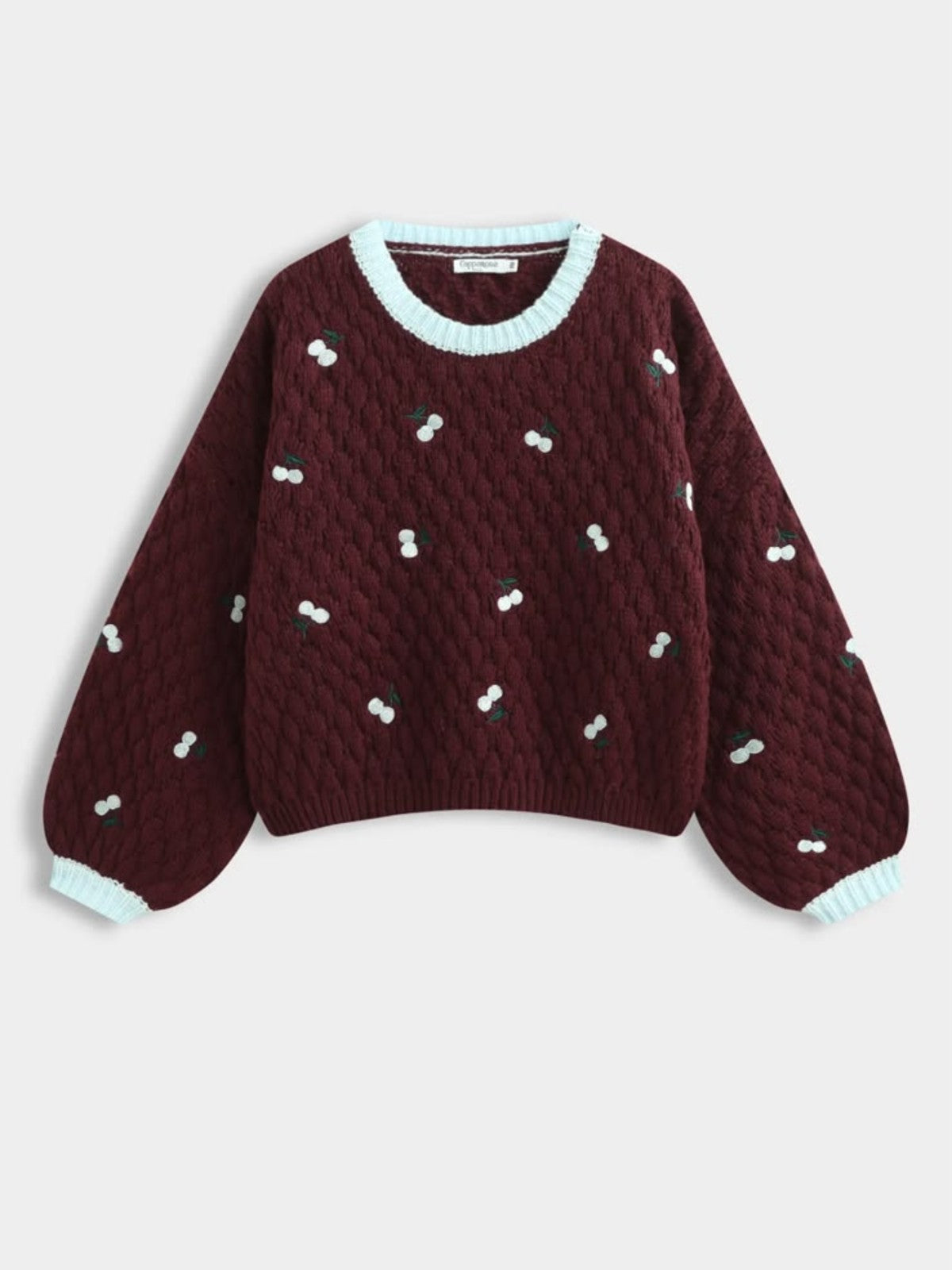 Annie Burgundy Jumper