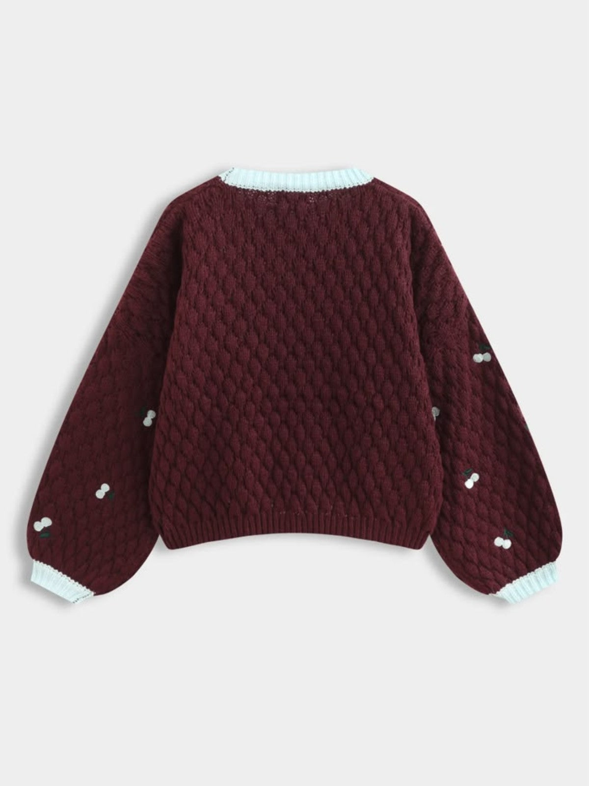 Annie Burgundy Jumper