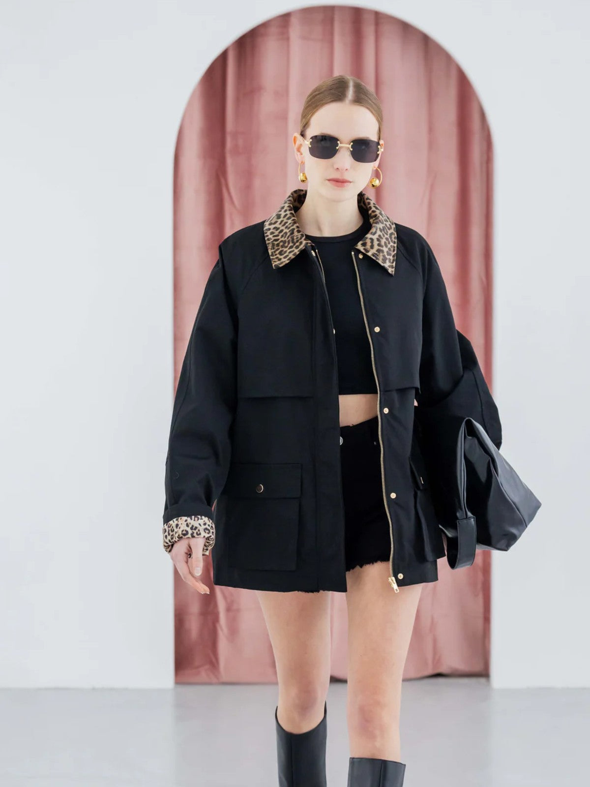 Aoife Black Jacket